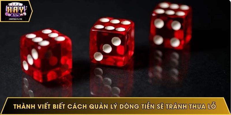 Thành viết biết cách quản lý dòng tiền sẽ tránh thua lỗ nặng